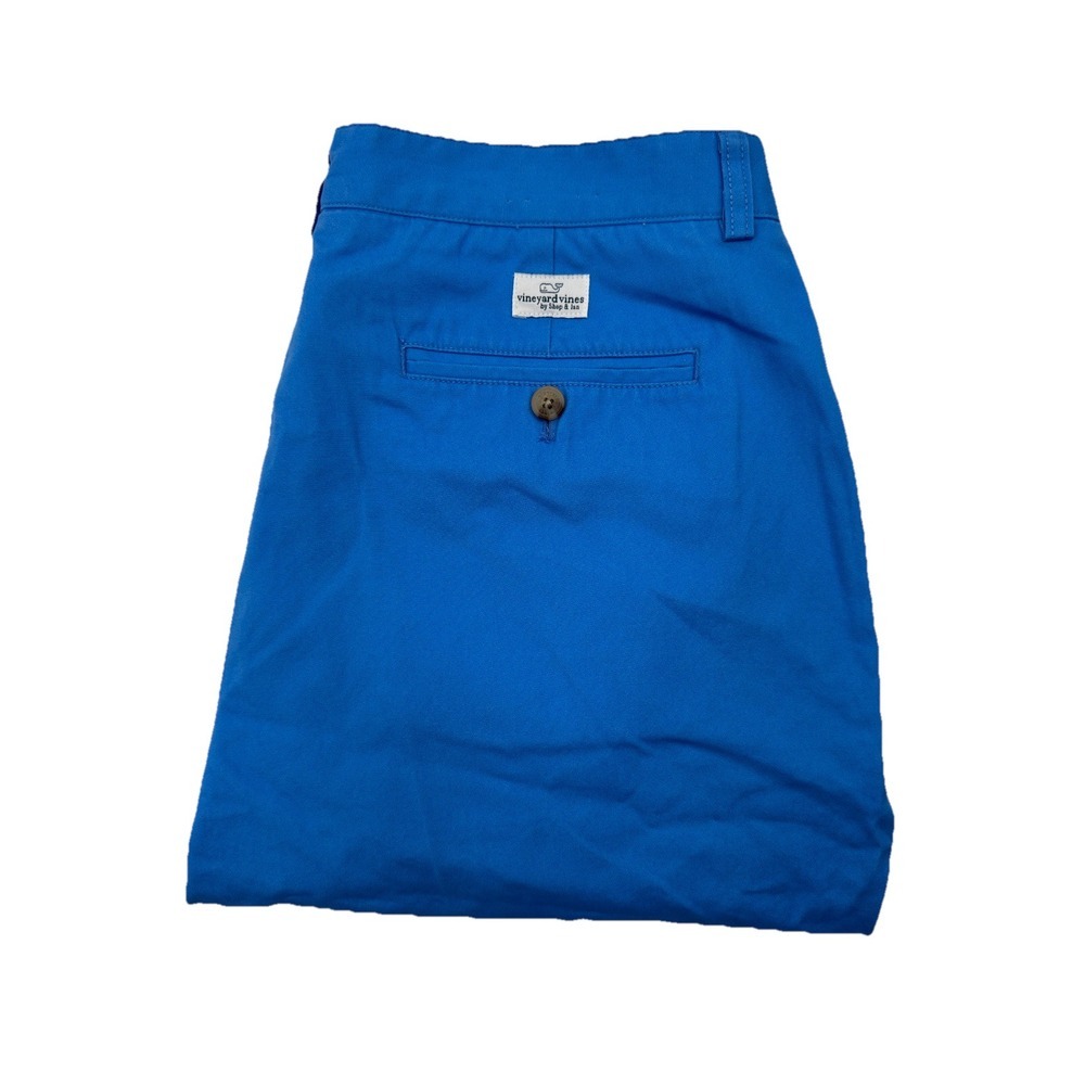 Vineyard Vines‎ Blue Club Short Mens Size 35 Club Pant Hemmed Shorts
